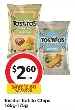 Coles Tostitos Tortilla Chips offer
