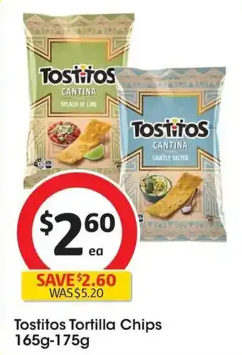 Coles Tostitos Tortilla Chips offer