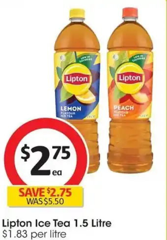 Coles Lipton Ice Tea offer