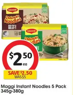 Coles Maggi Instant Noodles offer