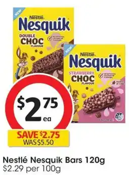 Coles Nestlé Nesquik Bars offer