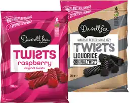IGA Darrell Lea Liquorice Share‑280g Selected Varieties offer