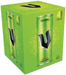 IGA V Energy Drink Selected Varieties offer