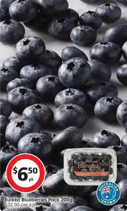 Coles Eureka Blueberries Pack offer