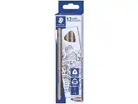 Officeworks Staedtler Natural Jumbo Triangular Graphite Pencil HB 12 Pack offer