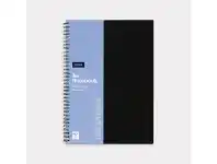 Officeworks J.Burrows PP Notebook 120 Page Black offer