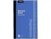 J.Burrows Carbon Duplicate Small Record Book 100 Pages