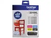 Officeworks Brother LC 3319XL Ink Cartridges 4 Colour Value Pack offer
