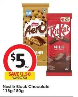 Coles Nestlé Block Chocolate offer