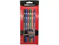 Artline Supreme Fineliner 0.6mm Assorted 6 Pack