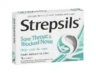 Officeworks Strepsils Sore Throat Lozenges 16 Pack offer