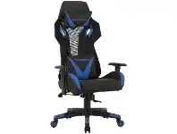 Officeworks J.Burrows Typhoon Pro Gaming Chair Blue offer
