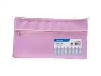 Officeworks Studymate Name Pencil Case Large Light Pink offer