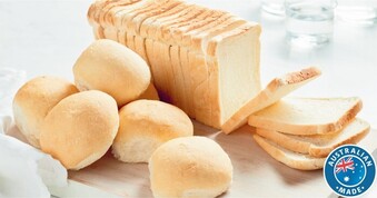 Coles Coles Bakery Loaf 680g or Rolls 6 Pack offer