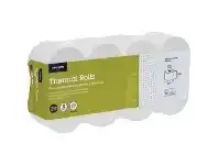 Officeworks J.Burrows Thermal Rolls 80 x 80mm 8 Pack BPA Free offer