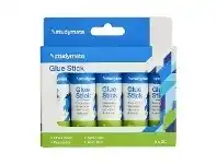 Officeworks Studymate Glue Stick 21g 5 Pack offer