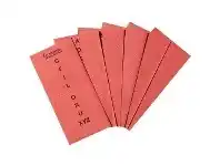 Crystalfile Indicator Tab Inserts A-Z Red 60 Pack