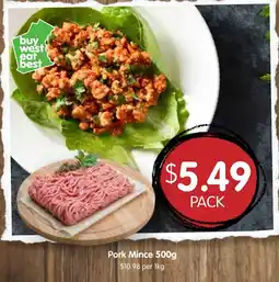 Spudshed Pork Mince offer