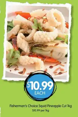 Spudshed Fisherman's Choice Squid Pineapple Cut offer