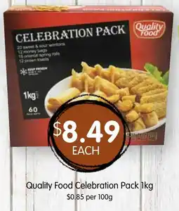 Spudshed Quality Food Celebration Pack offer
