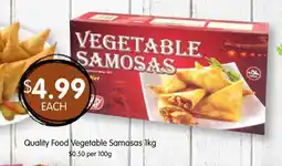 Spudshed Quality Food Vegetable Samosas offer