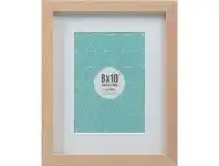 Officeworks Lifestyle Brands Promenade Frame 8 x 10" with 5 x 7" Opening Oak offer