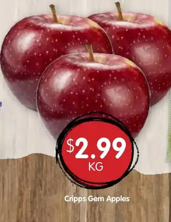 Spudshed Cripps Gem Apples offer
