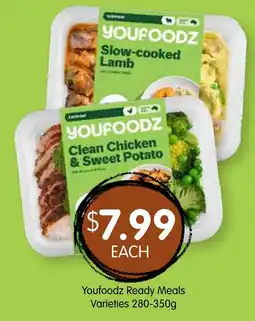 Spudshed Youfoodz Ready Meals Varieties offer