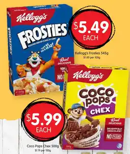 Spudshed Kellogg's Frosties offer