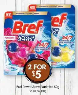 Spudshed Bref Power Active Varieties offer