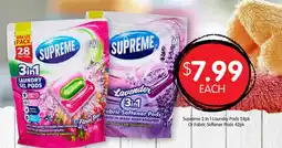 Spudshed Supreme 3 In 1 Laundry Pods Or Fabric Softener Pods offer