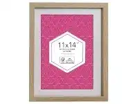 Officeworks Lifestyle Brands Promenade Frame 11 x 14" Oak offer