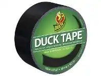 Officeworks Ducktape Duck Duct Tape Black 48mm x 18.29m offer