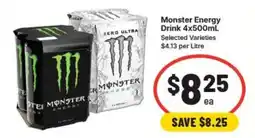 IGA Monster Energy Drink offer