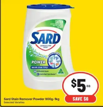 IGA Sard Stain Remover Powder offer
