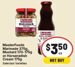 IGA MasterFoods Marinade offer