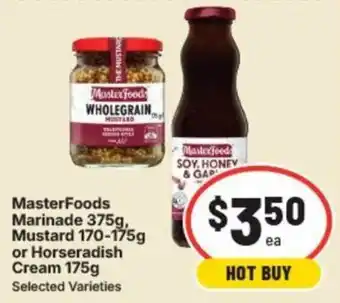IGA MasterFoods Marinade offer