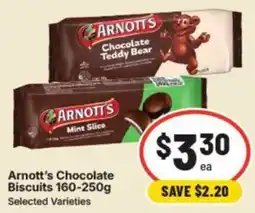 IGA Arnott's Chocolate Teddy Bear offer
