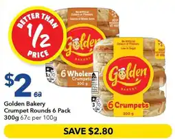 Ritchies Golden Bakery Crumpet Rounds offer