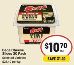 IGA Bega Cheese Slices offer