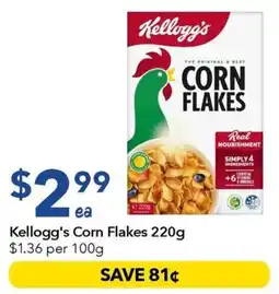 Ritchies Kellogg's Corn Flakes offer