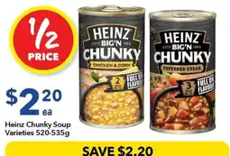 Ritchies Heinz Chunky Soup Varieties offer