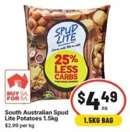IGA South Australian Spud Lite Potatoes offer