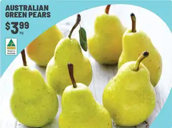 IGA Australian Green Pears offer