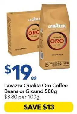 Ritchies Lavazza Qualita Oro Coffee offer