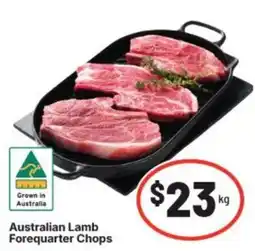 IGA Australian Lamb Forequarter Chops offer
