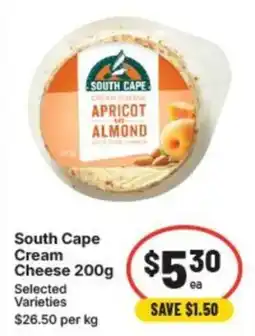 IGA South Cape Cream Cheese offer