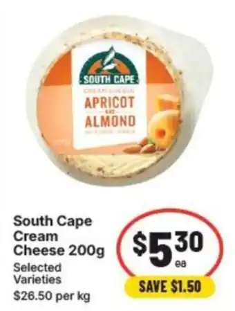 IGA South Cape Cream Cheese offer