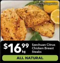 Ritchies Szechuan Citrus Chicken Breast Steaks offer