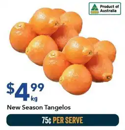 Ritchies New Season Tangelos offer